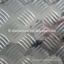 Plaque de tôle d&#39;aluminium à motifs décoratifs de 5 bars